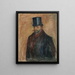 Julius Meier-Graefe - Edvard Munch — cuadro enmarcado en la pared