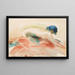 Woman Kneeling - Edvard Munch — framed artwork on a wall