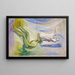 Men Turning Towards the Sun - Edvard Munch — framed artwork on a wall