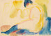Mujer desnuda sentada con medias azules - Edvard Munch — vista de la obra