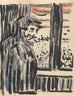 Figura de pie - Edvard Munch — vista de la obra