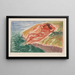 Sunbathing Painting I - Edvard Munch — framed artwork on a wall