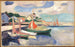 Puerto de Taarbk - Edvard Munch — vista de la obra