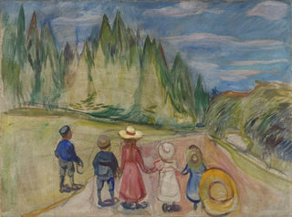 Edvard Munch - The Fairytale Forest.webp