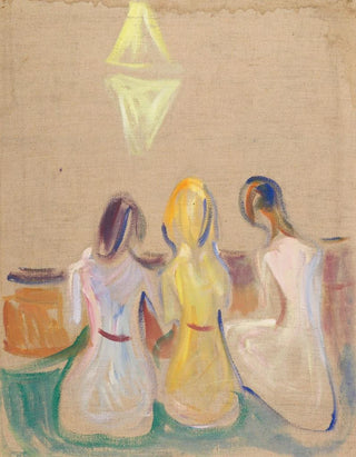 Edvard Munch - Three Seated Young Women.webp