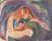 Vampire Painting - Edvard Munch — artwork view
