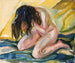 Nuevo en lágrimas - Edvard Munch — vista de la obra