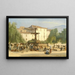 Vista de la ciudad de Sulmona, Abruzos, Italia - Edvard Petersen — cuadro enmarcado en la pared