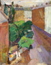 Desde Classensgade, tiempo lluvioso - Edvard Weie — vista de la obra
