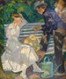 In the Garden of the Christian Vicars - Edvard Weie — artwork view