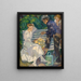 In the Garden of the Christian Vicars - Edvard Weie — framed artwork on a wall