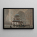 L'intérieur de la mosquée Sultan Hassan El Cairo - Edward Angelo Goodall — cuadro enmarcado en la pared