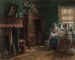 Una conversación de la tarde - Edward Antoon Portielje — vista de la obra
