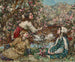 Floración primaveral - Edward Atkinson Hornel — vista de la obra