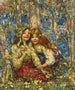 El Bosque de las Jacintas - Edward Atkinson Hornel — vista de la obra