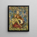 El Bosque de las Jacintas - Edward Atkinson Hornel — cuadro enmarcado en la pared