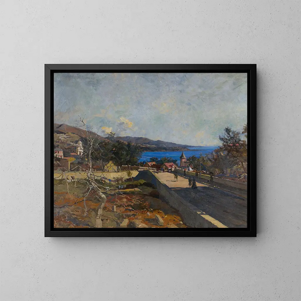 Monte-Carlo - Edward Darley Boit — cuadro enmarcado en la pared