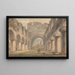 Abbaye de Buildwas, Shropshire - Edward Dayes — cuadro enmarcado en la pared