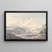 Paisaje del Cumberland - Edward Dayes — cuadro enmarcado en la pared