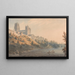 Catedral de Durham - Edward Dayes — cuadro enmarcado en la pared