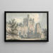 Abbaye de Llanthony, Monmouthshire - Edward Dayes — cuadro enmarcado en la pared