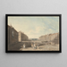 Queen Square, London - Edward Dayes — framed artwork on a wall