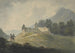 las ruinas de la antigua iglesia, isla de Bute - Edward Dayes — vista de la obra
