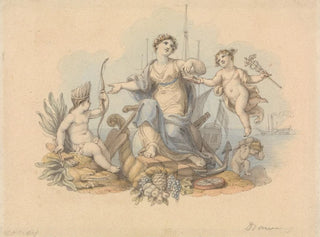 Allegory of the Trades of the Sea - Edward Francis Burney — artwork view