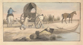 Edward Francis Burney - Boarding the Ferry.webp