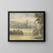 Landscape with Pasture Gate - Edward Francis Burney — framed artwork on a wall