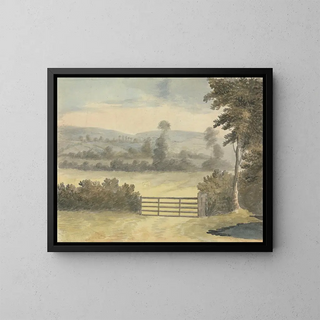 Edward Francis Burney - Landscape with Pasture Gate.webp