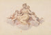 Madre e hijos sentados en una nube - Edward Francis Burney — vista de la obra