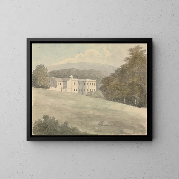 Parc de Norbury - Edward Francis Burney — framed artwork on a wall