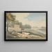Pastorale - Edward Francis Burney — cuadro enmarcado en la pared