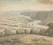 Paisaje fluvial con barcos - Edward Francis Burney — vista de la obra