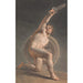 Reproducción del cuadro Estudio de un desnudo masculino - Edward Francis Burney