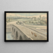 The Bridge - Edward Francis Burney — framed artwork on a wall