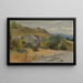 Ferme, lago Wakatipu, Queenstown No1 - Edward Friström — cuadro enmarcado en la pared
