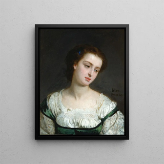 Edward Harrison May - Portrait of a Young Woman.webp