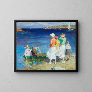 Edward Henry Potthast - A Sailing Party Going for a Sail.webp