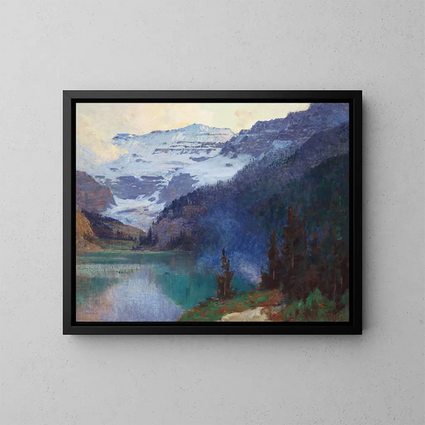 Lac Louise - Edward Henry Potthast — cuadro enmarcado en la pared