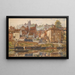 Au Bord de la Severn à Bridgnorth - Edward John Poynter — framed artwork on a wall