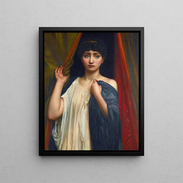 Cressida - Edward John Poynter — cuadro enmarcado en la pared