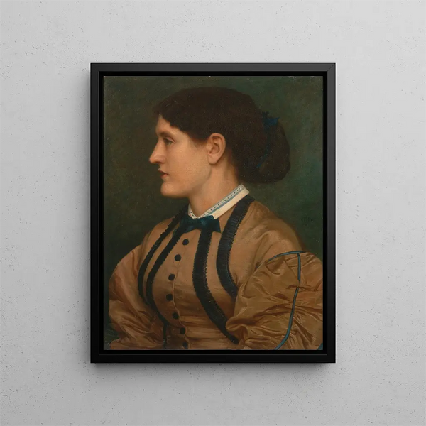 Eliza Eastlake - Edward John Poynter — cuadro enmarcado en la pared