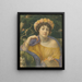 The Dancer - Edward John Poynter — framed artwork on a wall