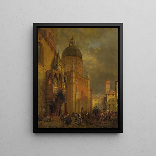 Edward Lamson Henry - Village Square.webp