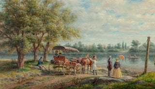Edward Lamson Henry - Waiting at the Ferry.webp