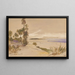Wadi Halfa Sudán - Edward Lear — cuadro enmarcado en la pared