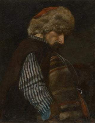 Edward Mateusz Jan Rmer - A Peasant with fur cap.webp