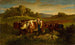 de pastores con vacas - Edward Mitchell Bannister — vista de la obra